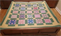 Handmade Quilt 82"x80"