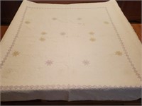 Vintage Handmade Quilt 88"x98"