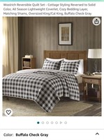 Woolrich Reversible Quilt Set