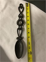 Decorative cast-iron spoon