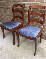 (2) Antique Side chairs, Excellent