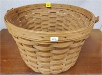 Large Handmade Longaberger Basket