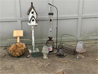 Assorted Outdoor Decorative Items