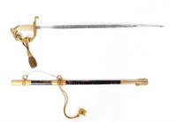 US Naval Officer's Sword w/Scabbard