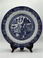 Royal Cuthbertson Blue Willow 12" Platter