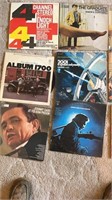 12 records, including, Johnny Cash, Peter, Paul,