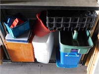 P729- Large Lot of Storage Bins