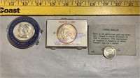 Foreign coins, Mexico, Canada, China