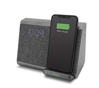 Like New IHome IBTW39 Dual Alarm Clock with Qi Wir