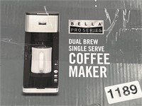 BELLA COFFEE MAKER RETAIL $80