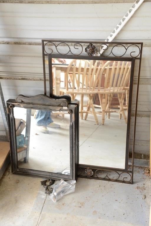 22 X 35 MIRROR AND SMALLER MIRROR