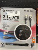MM 2 HDMI premium cables