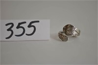 Vintage Sterling Spoon Ring