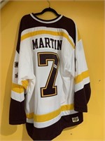 MARTIN NUMBER 7 SIGNED JERSEY