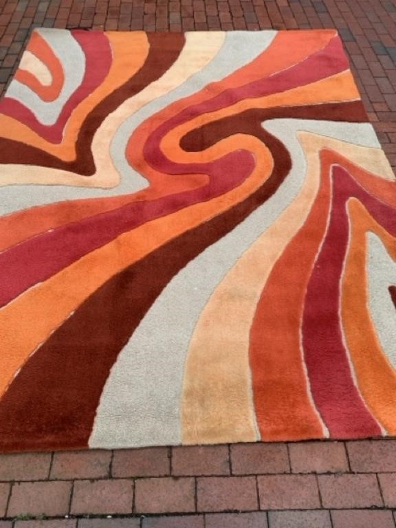 Edward Fields "Special Twister" rug.