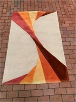 Edward Fields "Special Twister" rug.