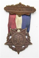 1886 LADIES OF THE G.A.R. BADGE