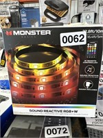 MONSTER LED STRIP LIGHTS RETAIL $30