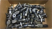Large grouping of assorted loose reloading dies.