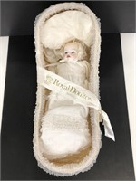 New porcelain "First Born" collectors doll
