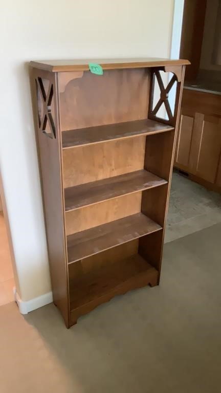 Vintage bookshelf 24 x 9 x 48