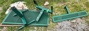 Green Picnic Table Parts