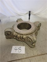 Plaster? Plant Stand Base 14"x14"5"