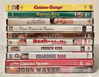 10 NEW sealed DVDs