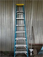 Werner 8' Fiberglass HD Ladder