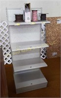 24" x 60" Pegboard Shelving/Display (#43)