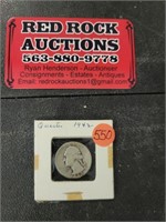 1942 Vintage Circulated Quarter