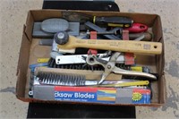 BOX OF MISC.TOOLS