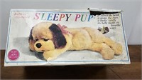 ALPS Sleeping Puppy Battery Operated Vintage