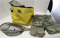Fishing Net, Fishing Vest & Bag