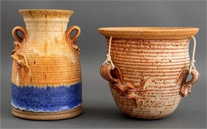 Thomas Reece Studio Art Pottery Jar & Planter, 2