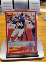 1989 Score Thurman Thomas RC #34