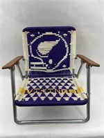 Custom Croquet Minnesota Vikings Folding Chair