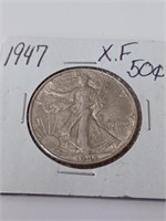 1947 Standing Liberty Half Dollar