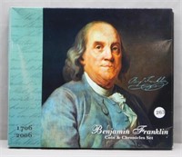 Ben Franklin Coin and Cornicles Set.