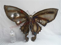 Large Hand Made Metal Butterfly ~ Outdoor Decor