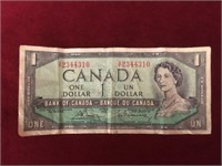 1954 $1 Canada Bank Note