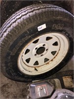 15" Trailer Tire & Rim