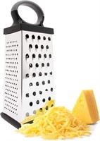EuroHome Stainless Steel 4 Sided Grater