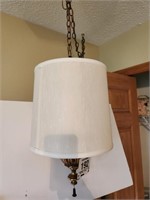 Hanging lamp w/ adjustable floor lamp