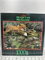 1000 piece Jan Martin McGuire Fox puzzle