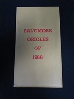 1966 BALTIMORE ORIOLES APBA TEAM CARD LOT