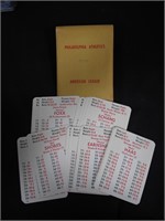 1930 PHILADELPHIA ATHLETICS APBA CARD LOT