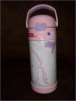 Thermos 12oz Pink Marble Funtainer