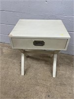 Simulated Wood 1-drawer Nightstand