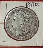 1889 Cc Carson City Morgan Silver Dollar